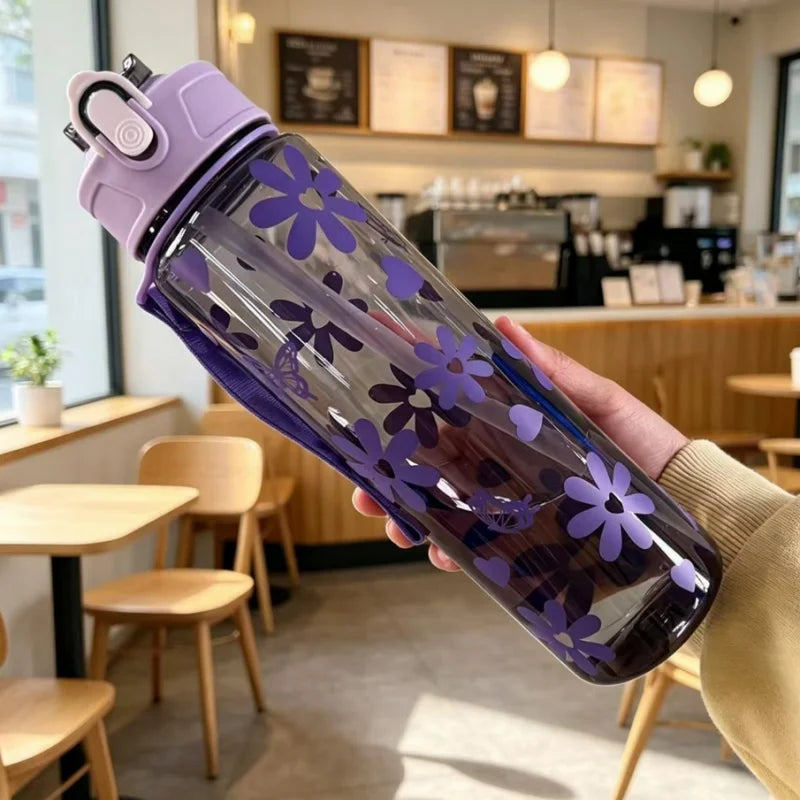27oz Motivational Sports Water Bottle