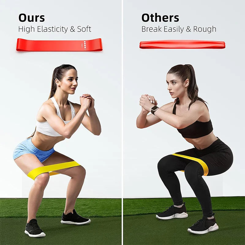 5-Piece Booty Band Set- Glute & Leg Resistance Bands