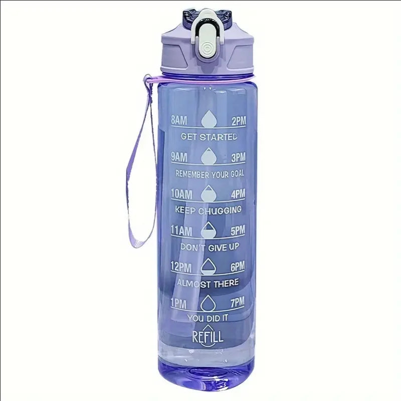 27oz Motivational Sports Water Bottle