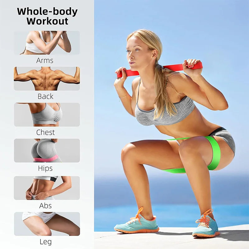 5-Piece Booty Band Set- Glute & Leg Resistance Bands